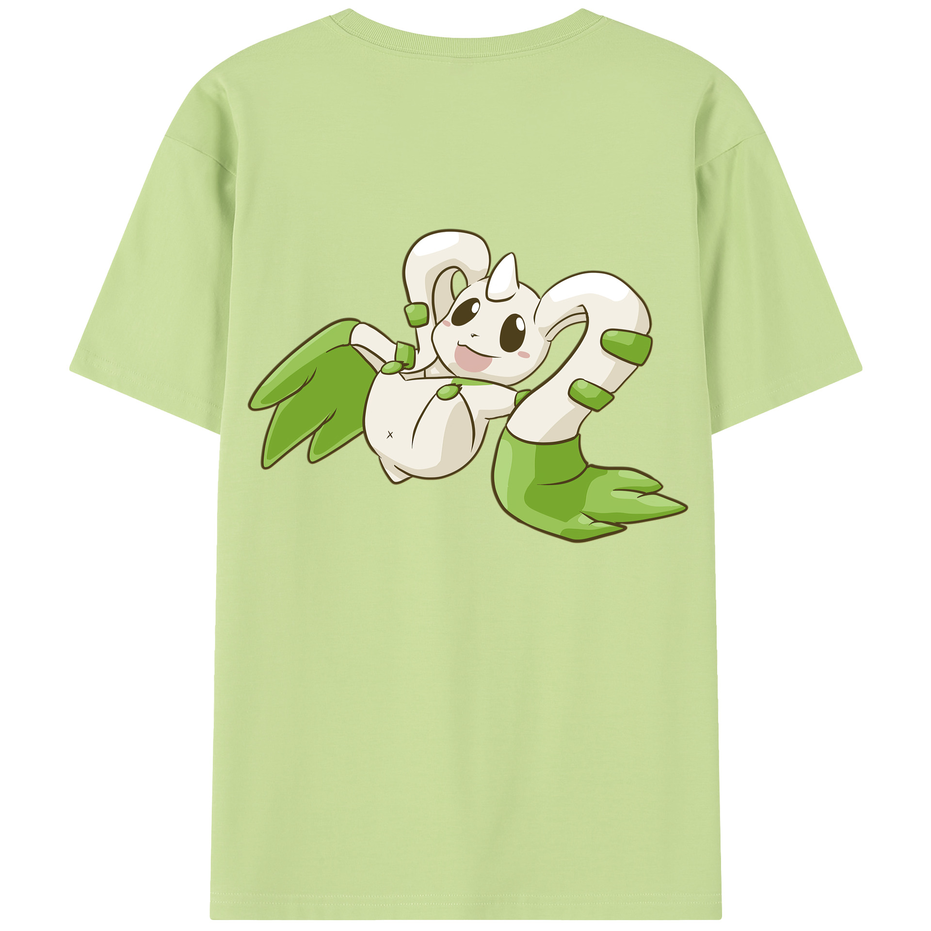 （画像用） Digimon デジタルモンスター/デジモン 綿100％半袖Tシャツ（背面プリント）